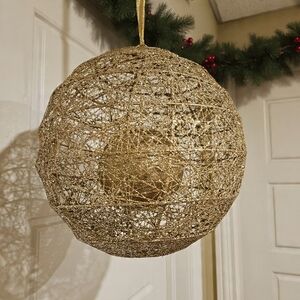 Elegant  Large Gold Holiday Decoration